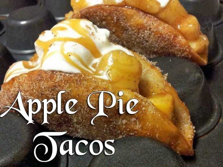 Apple Pie Tacos