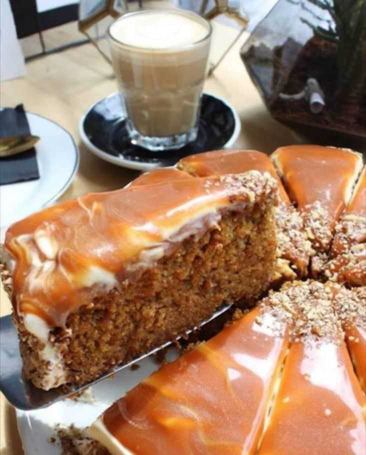 Homemade Caramel Cake