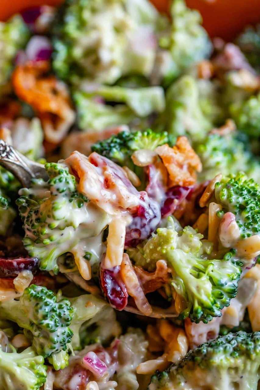 Easy Broccoli Bacon Salad