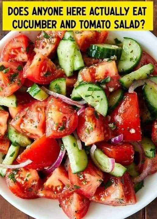 Cucumber and Tomato Salad