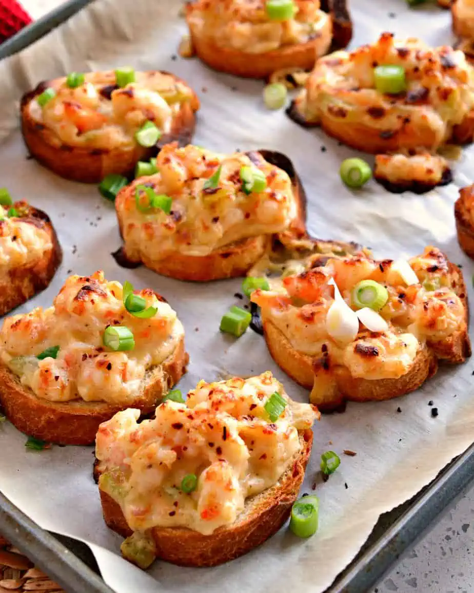 BAKED SHRIMP TOAST