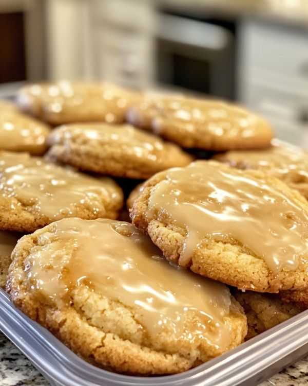 Maple Glazed Cookies