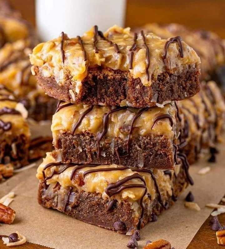 German Chocolate Brownies