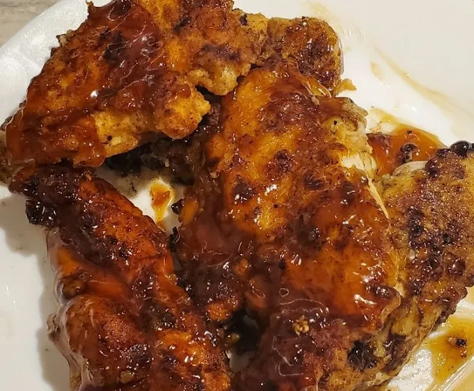 Crispy Honey Garlic Chicken