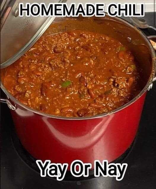 HUGE POT of Chilli At Home