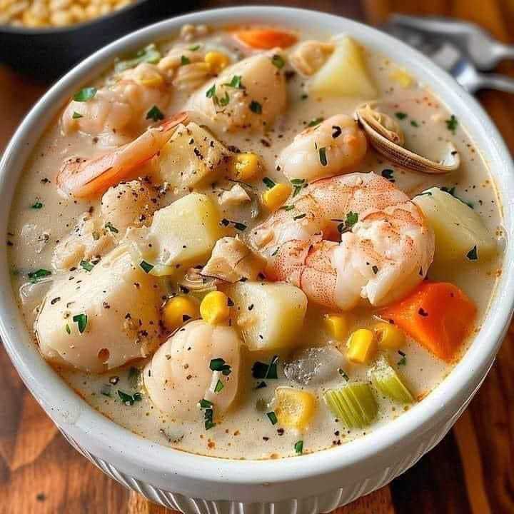 Best Crab and Shrimp Seafood Bisque