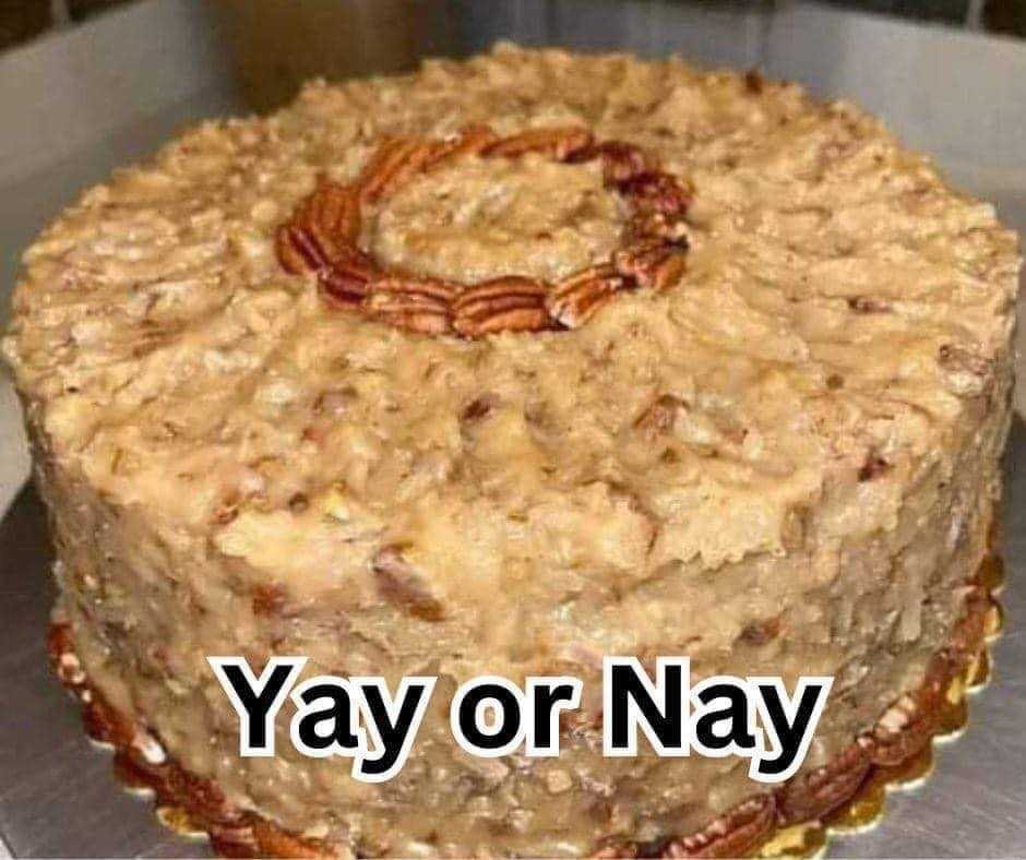 German chocolate cake