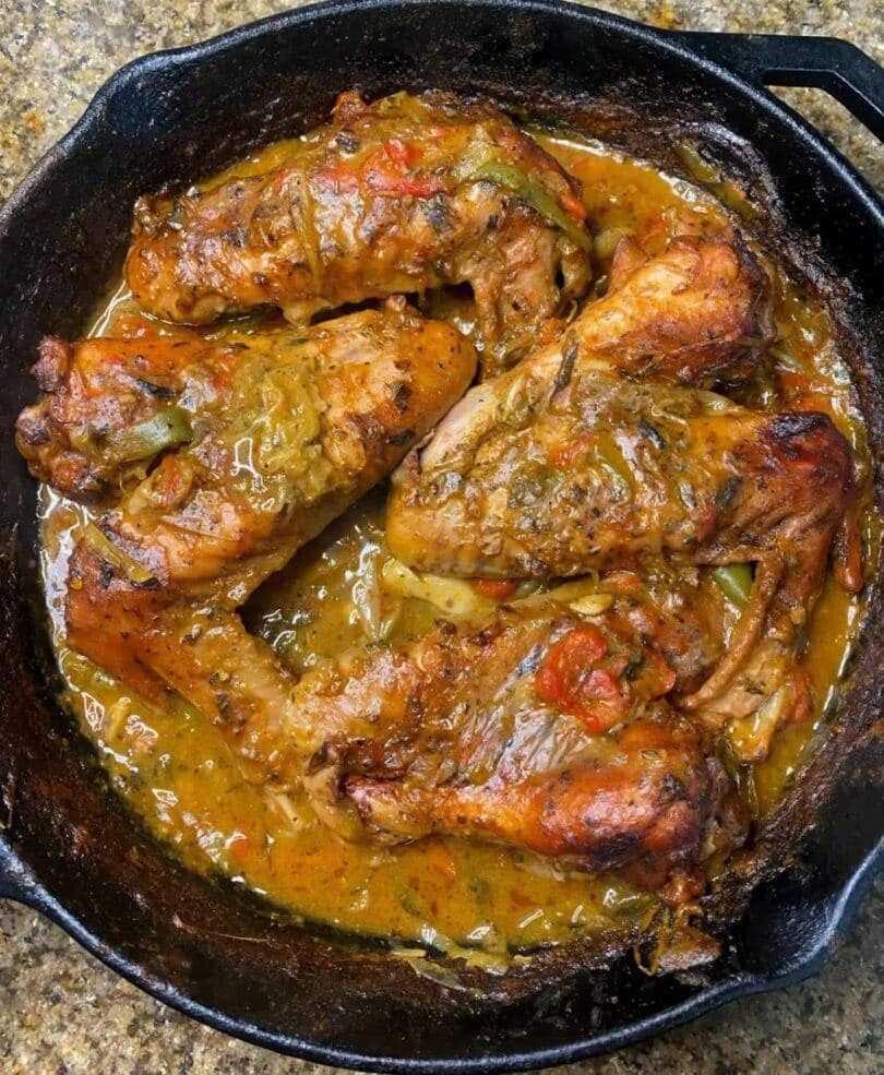 Smothered Turkey Wings