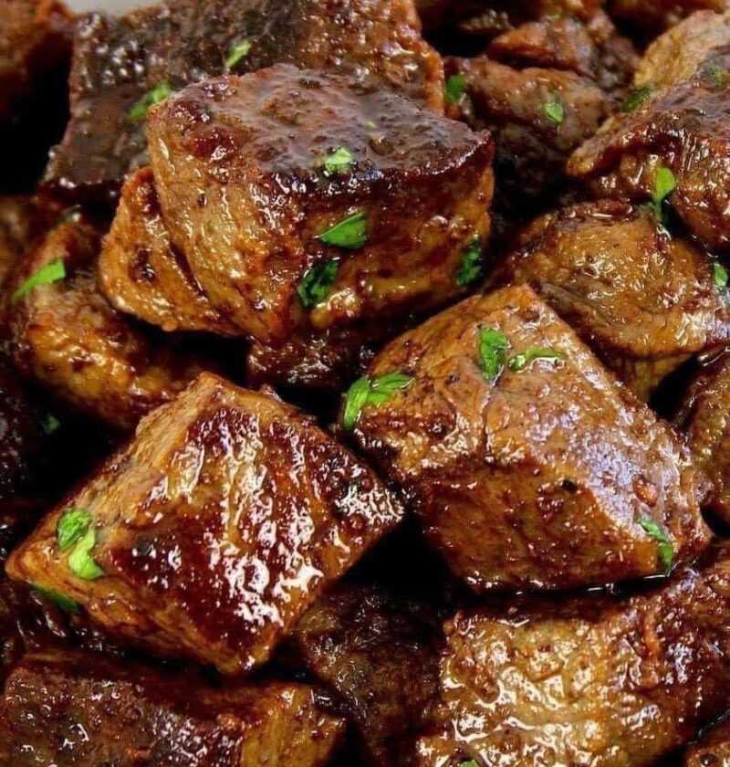 Steak Bites with Garlic Butter