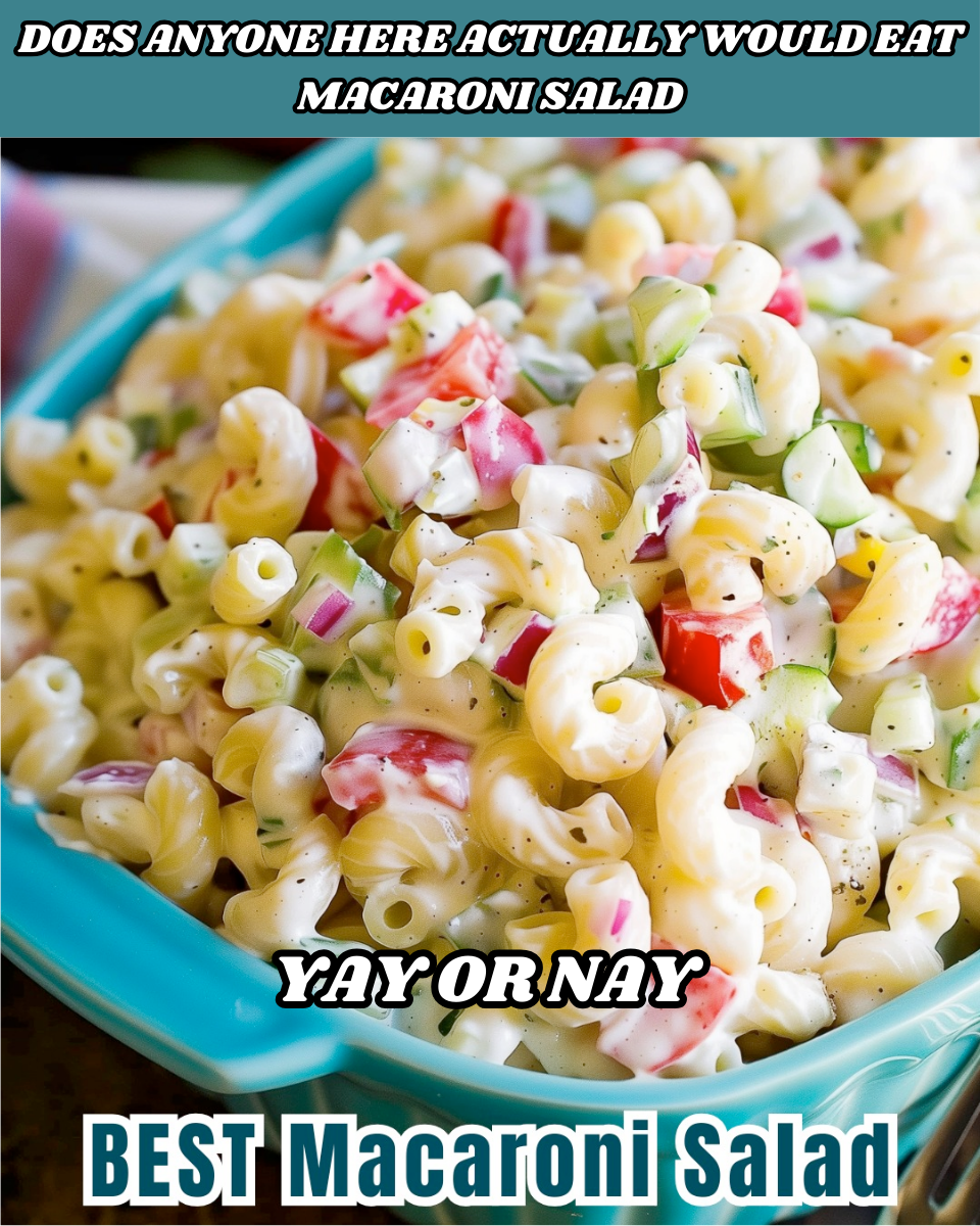 best macaroni salad recipe ever!