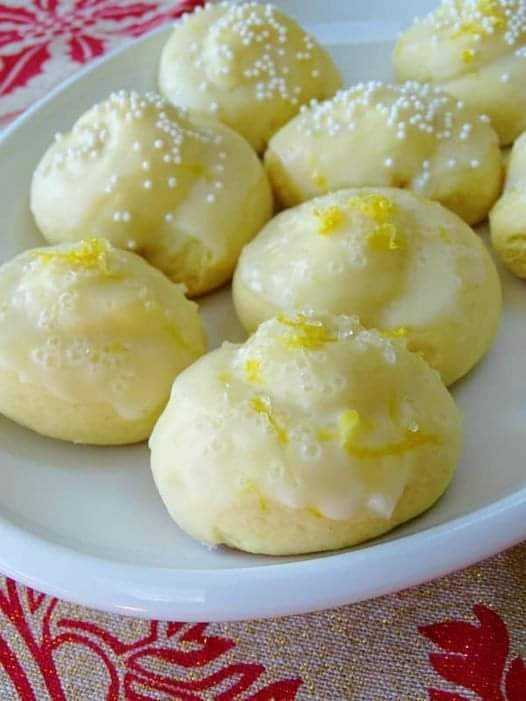 Anginetti, Italian Lemon Knot Cookies