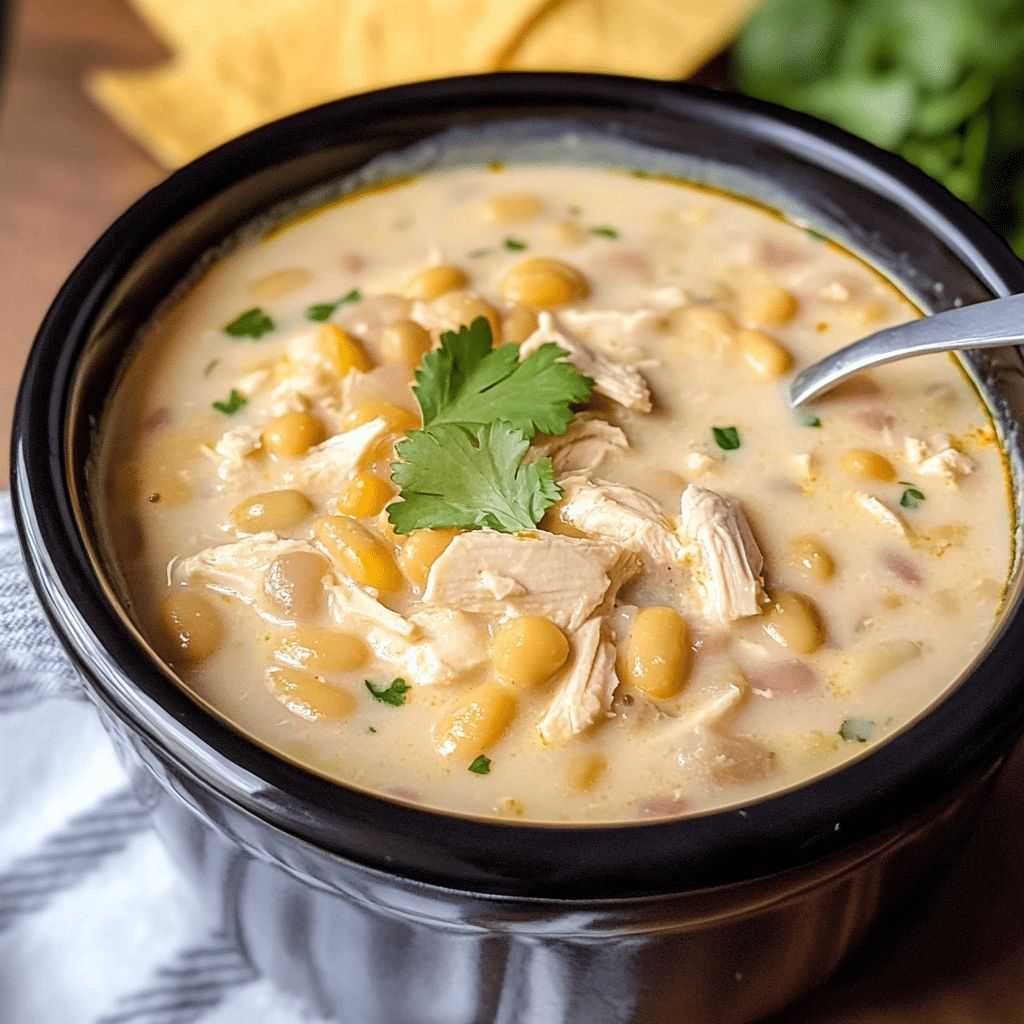 Creamy White Chicken Chili