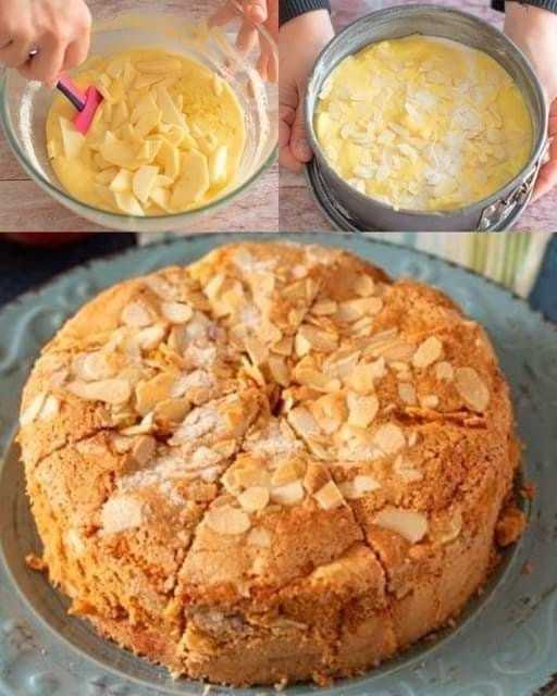 Almond Apple Cake