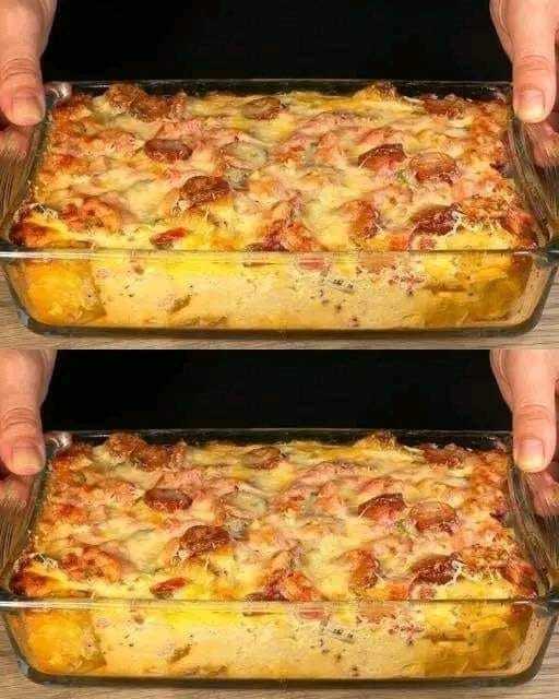 CHICKEN CORDON BLEU LASAGNA