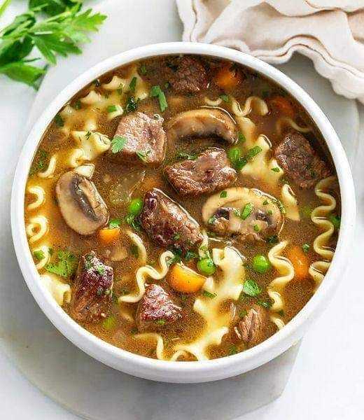 Simple Beef Noodle soup