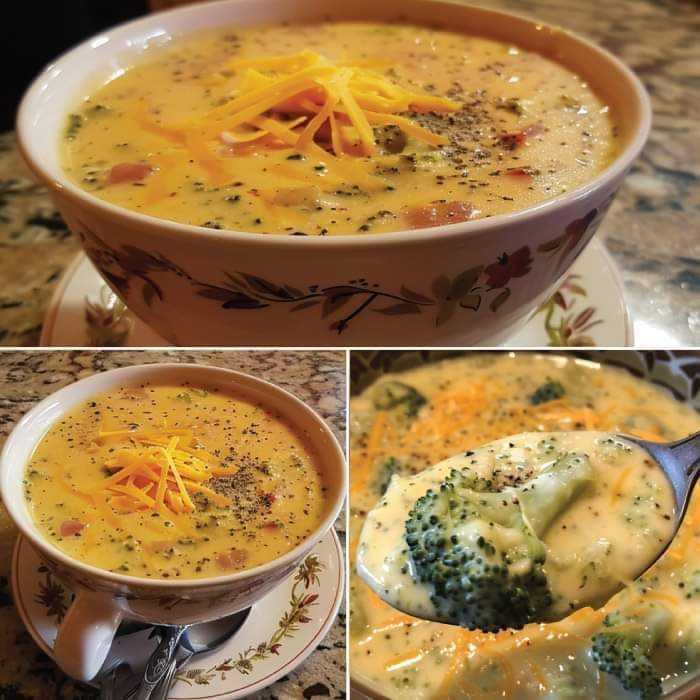 30-Minute Broccoli Cheddar Soup