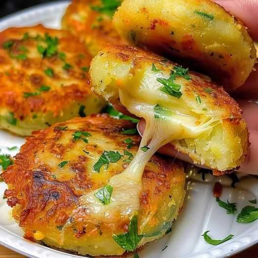 Cheesy Potato Patties