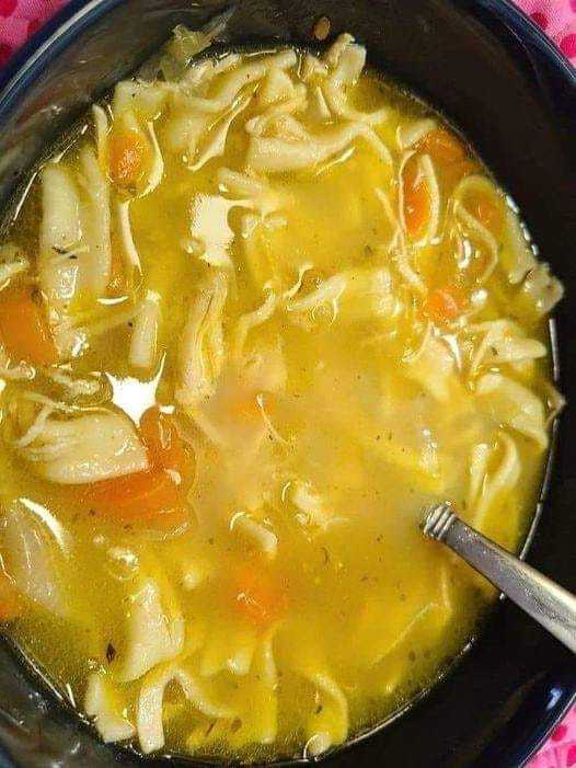 Chicken noodle soup recipe