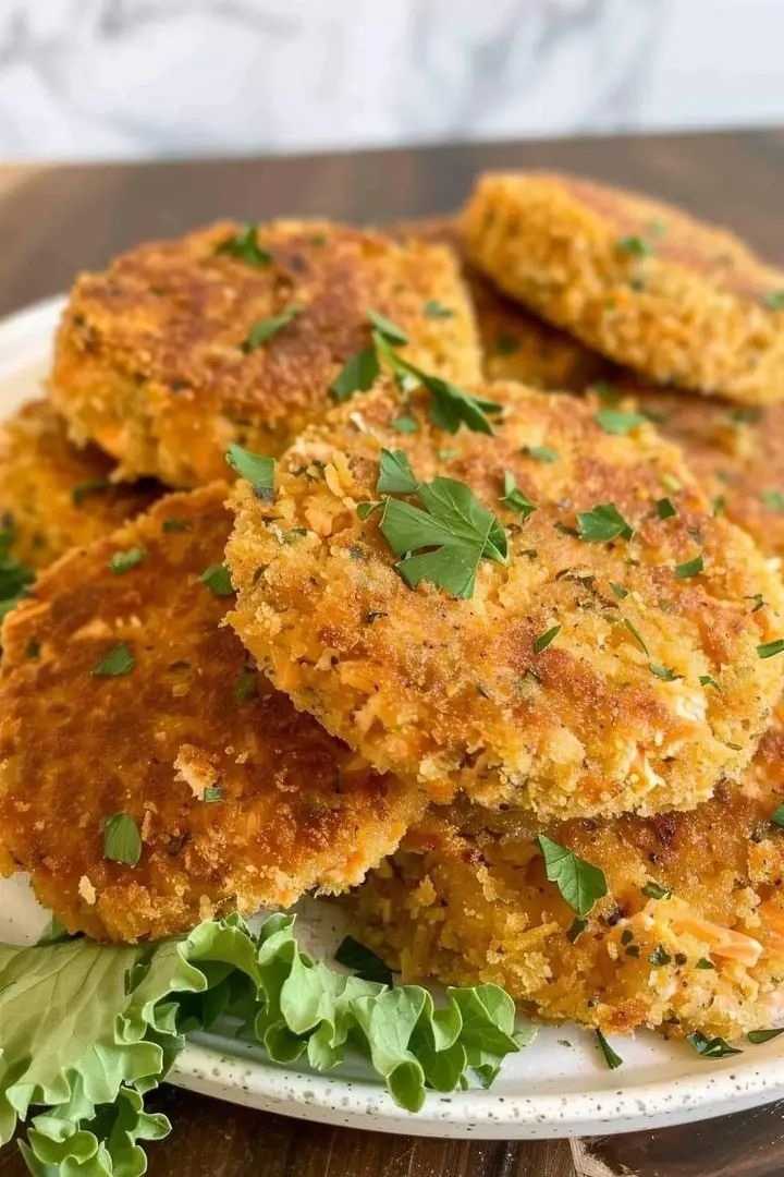 Southern Fried Salmon Pattie