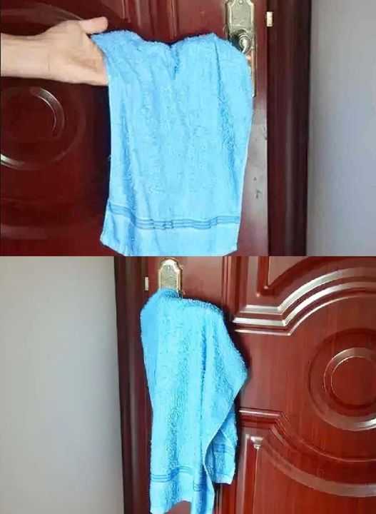 WHY DO SO MANY LEAVE A TOWEL ON THE DOOR HANDLE IF THEY ARE IN A HOTEL