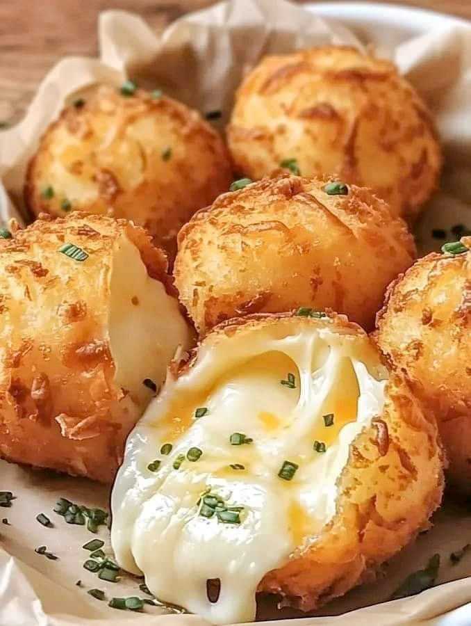 cheesy potato balls