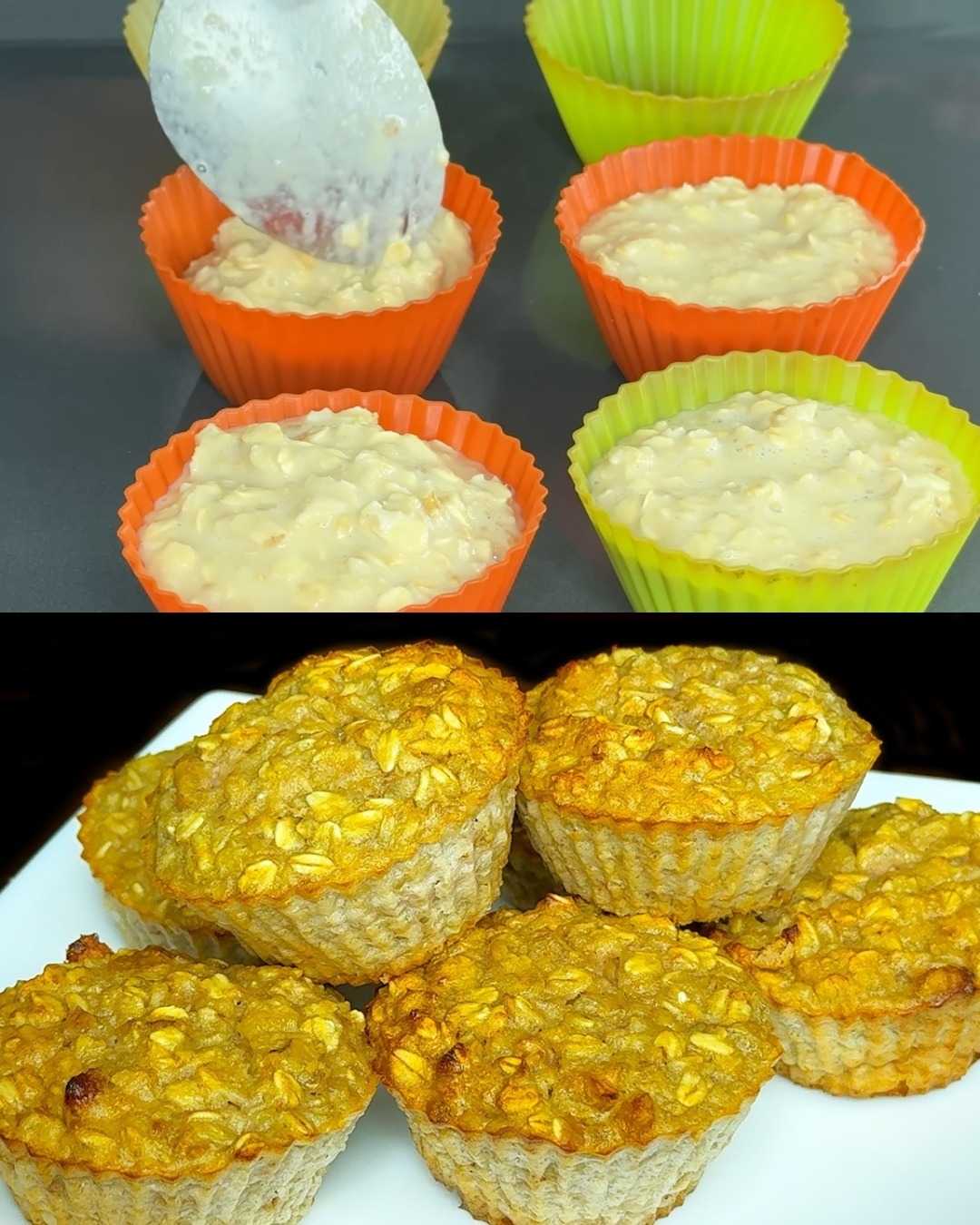 Apple Oatmeal Muffins