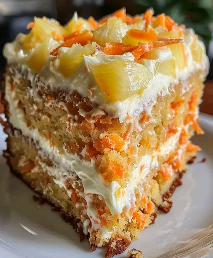 Hawaiian Carrot Pineapple Cake: A Tropical Twist on a Classic Dessert