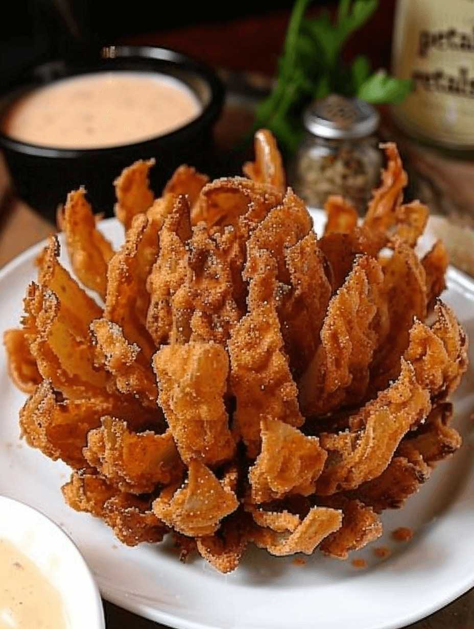 Steakhouse Blooming Onion