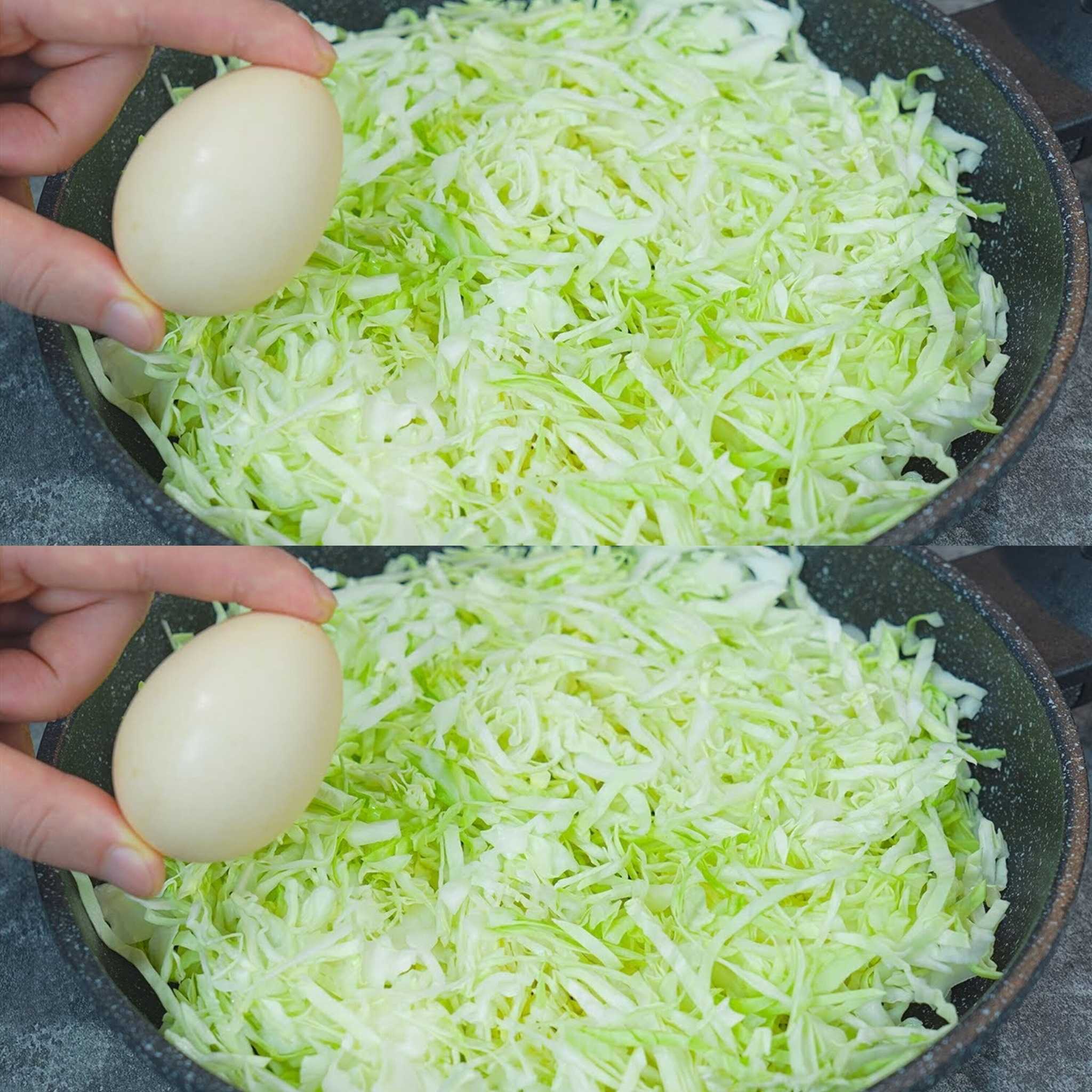 Cabbage with Eggs is Better Than Meat! Simple, Easy, and Delicious Cabbage Recipe