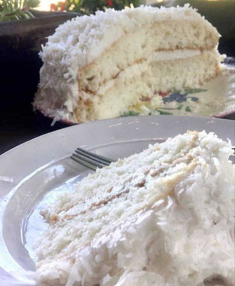 Scratch Coconut Cake