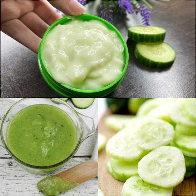 Explore the benefits of natural collagen with a cucumber face cream.