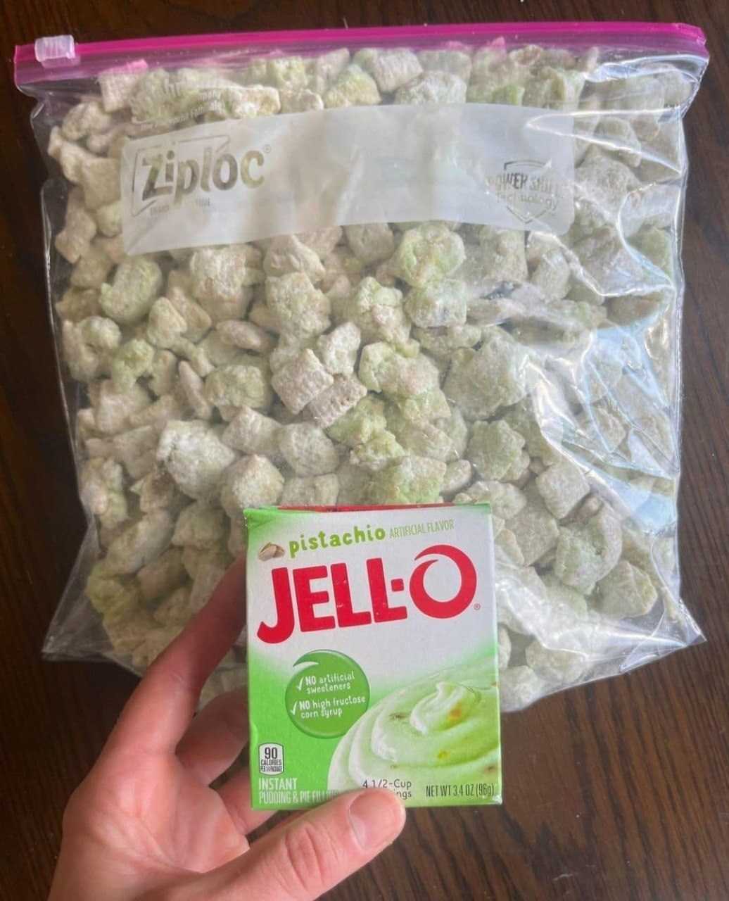 Puppy Chow de Pistachos