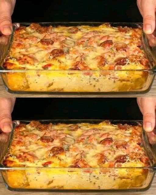 CHICKEN CORDON BLEU LASAGNA”