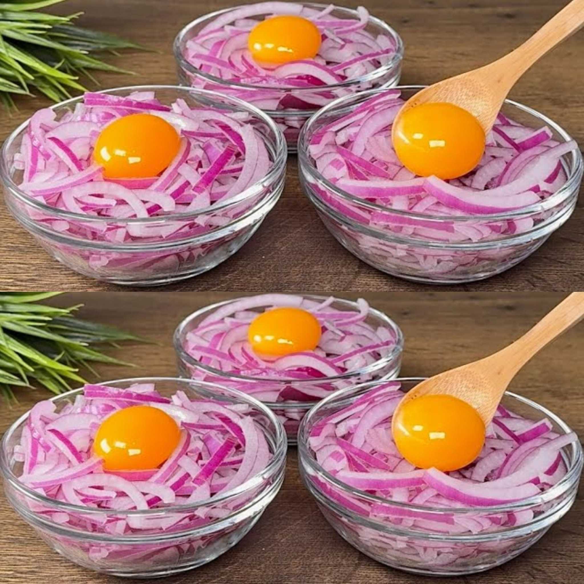 Egg and Red Onion: A Natural Recipe to Help Manage Blood Sugar Levels