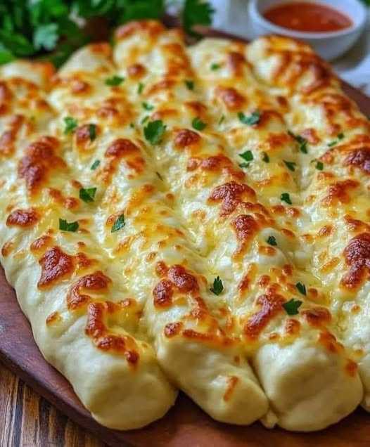 Cheesy Garlic Breadsticks