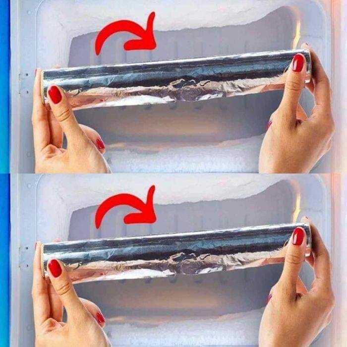 Why should you put aluminum foil in the freezer? You probably haven’t guessed it, it’s unexpected