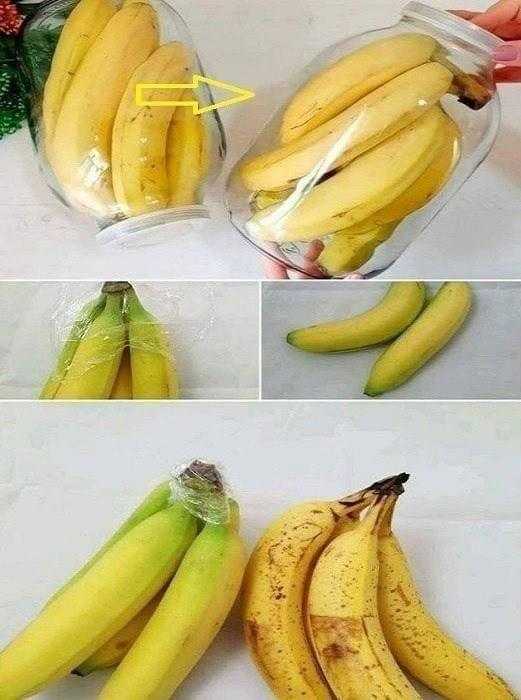 No more rotten and black bananas after a few days: with this method they will last 2 years