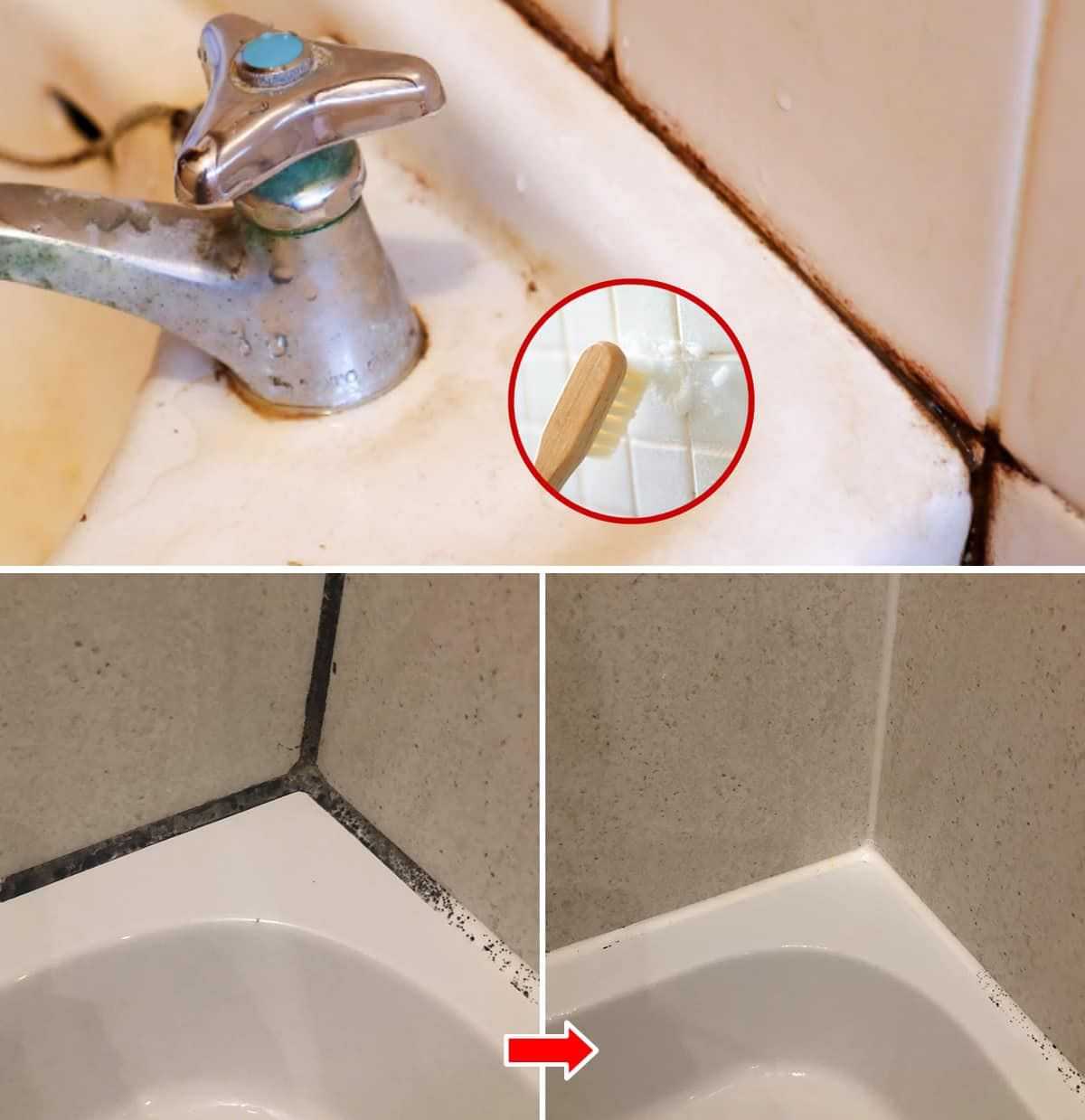 How to Remove Black Mold from Bathroom Silicone in 10 Minutes