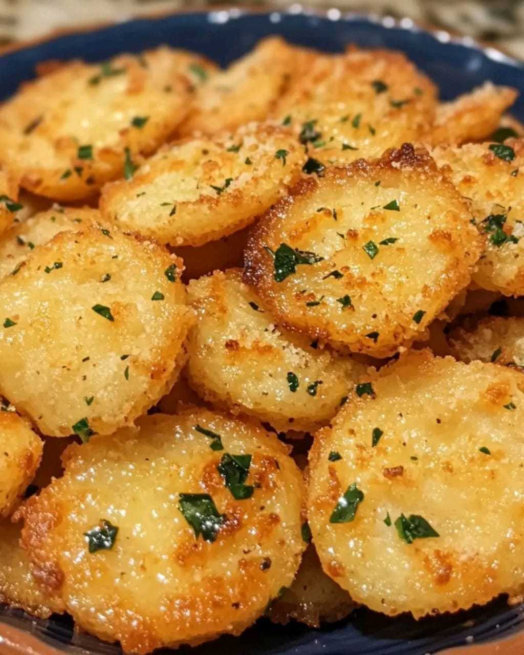 Garlic parmesan ritz bits bliss