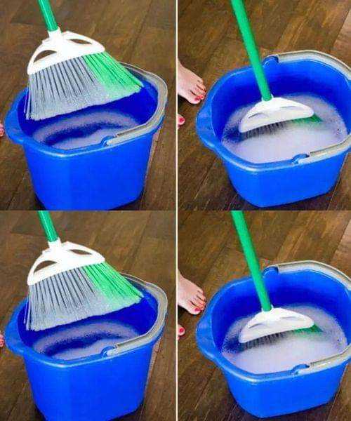 Why put salt on the mop before cleaning the floor? The magic trick that makes life easier