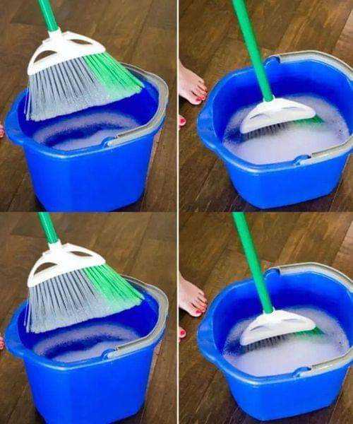 Why put salt on the mop before cleaning the floor? The magic trick that makes life easier