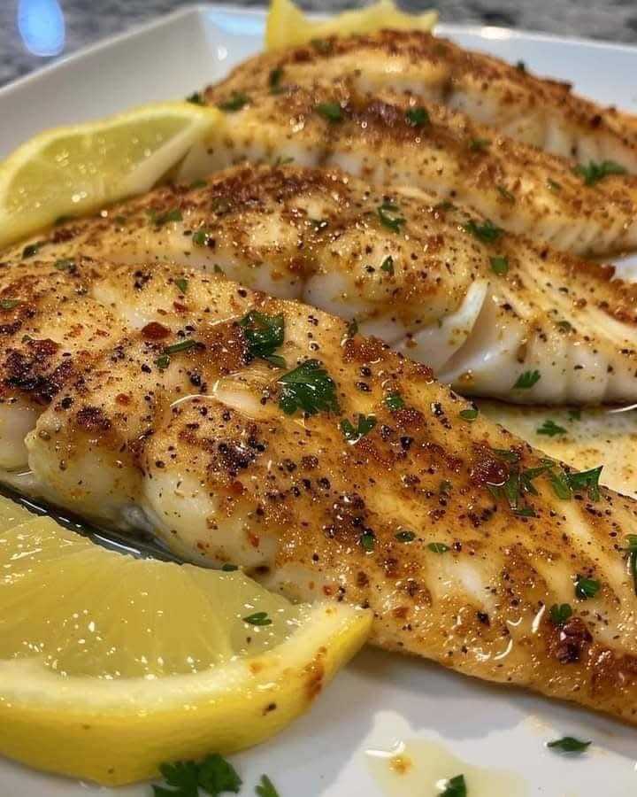 Lemon Butter Fish Fillet