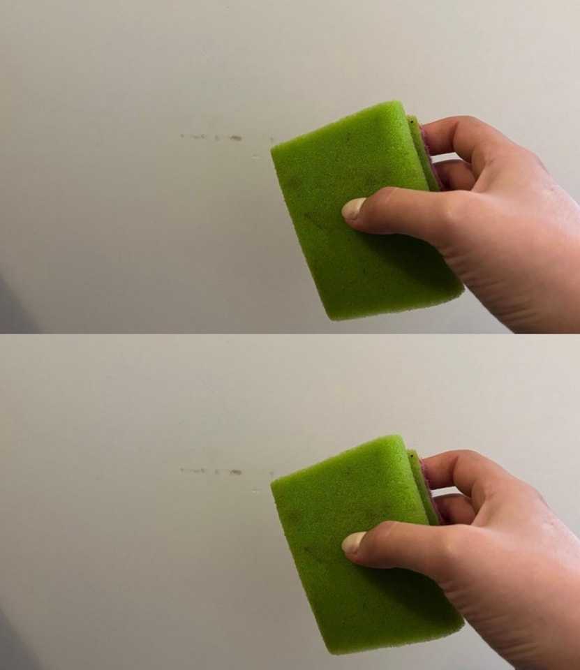 How to remove black scratches from the walls quickly and naturally: very simple