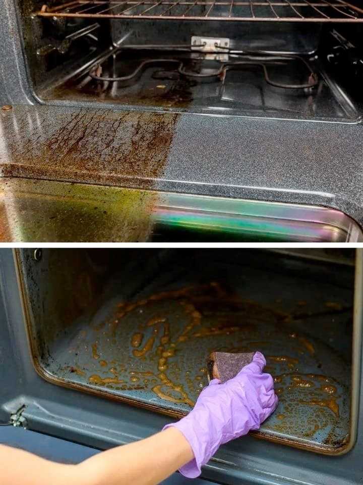 A clever trick for cleaning your oven while you sleep