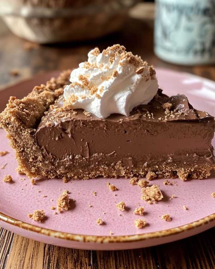 No-Bake Chocolate Pie