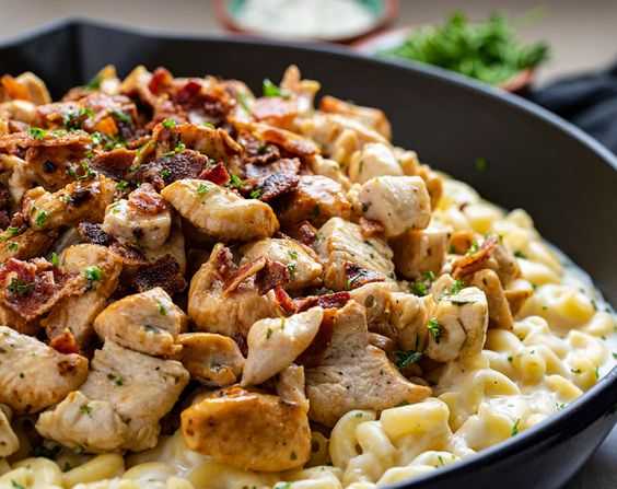 Chicken Ranch Macaroni and Cheese