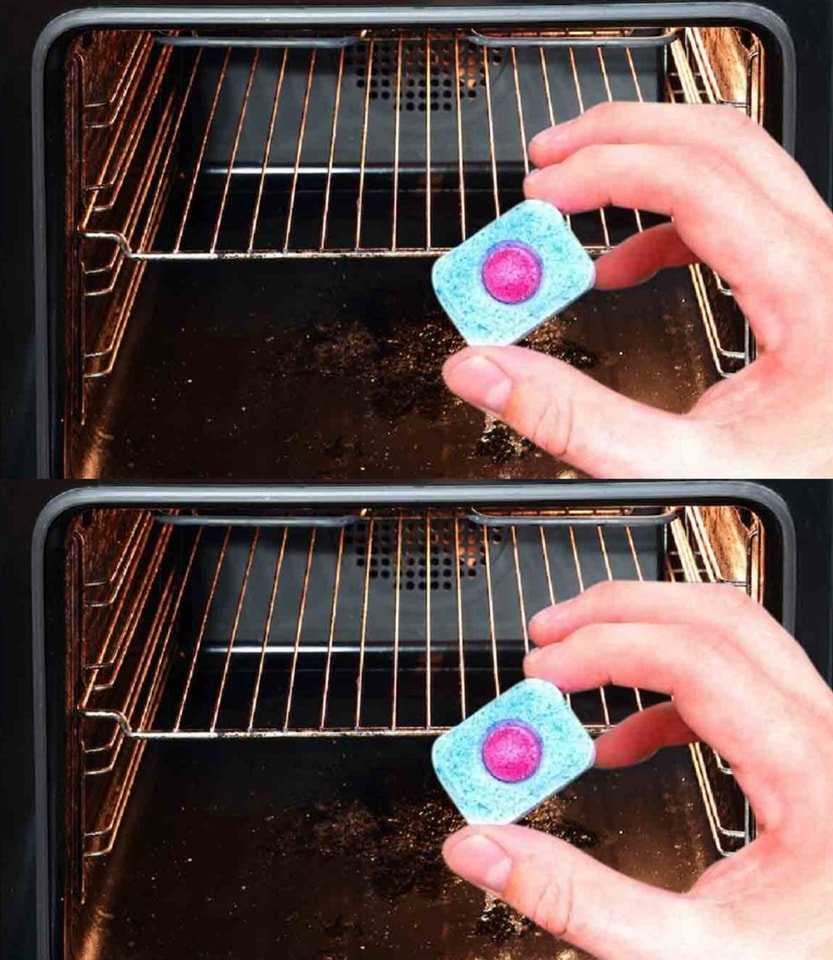 Intarsia oven: The trick with dishwasher tablets for cleaning