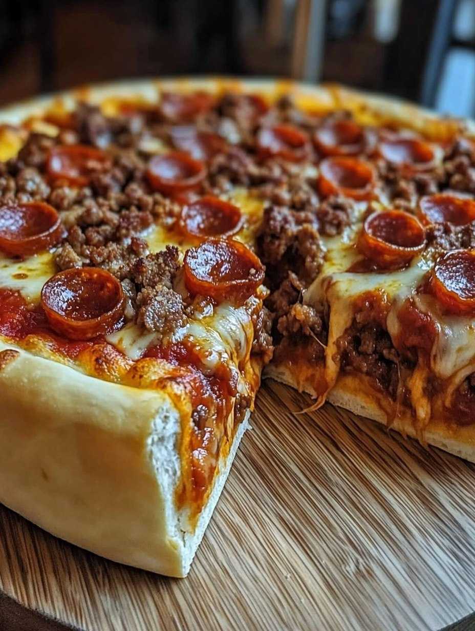 Deep-Dish Pizza