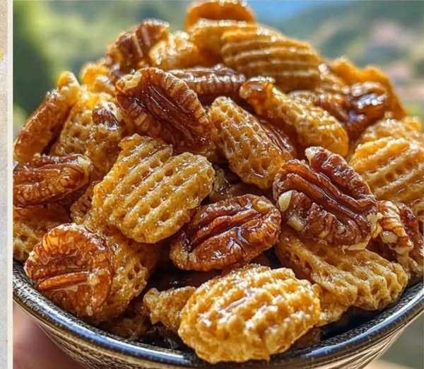 Caramel Pecan Chex Mix