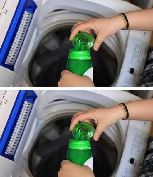 Wash clothes in the washing machine: add a little dish soap, you won’t miss it!